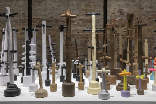 Mohamed Ahmed Ibrahim, Between Sunrise and Sunset, 2022. Courtesy of UAE National Pavilion at the Venice Biennale. Image Courtesy of National Pavilion UAE La Biennale di Venezia.