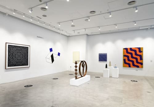 Installation view of Form and Rhythm (2025), Sotheby's Dubai. Courtesy of Sotheby's Dubai and Lawrie Shabibi.