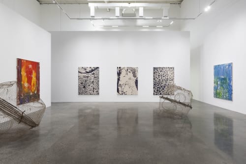 Installation view of Saif Azzuz, 'Invisible Fish', 17 January - 3 April 2026. Photography by Ismail Noor of Seeing Things. Images courtesy of the artist and Lawrie Shabibi.