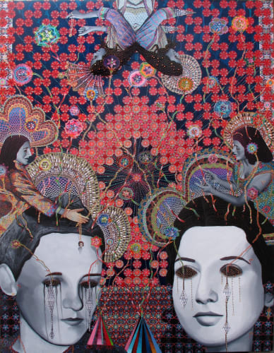 Asad Faulwell . 'Les Femmes d'Algers #56' . 2015