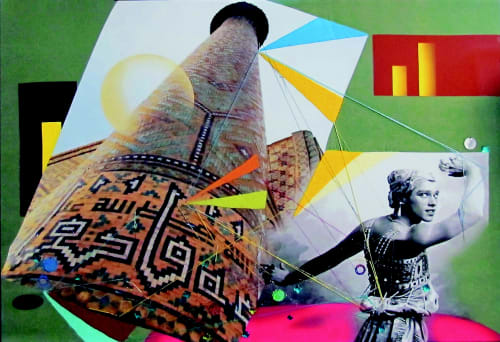 Farhad Ahrarnia and Shahpour Pouyan at MacKenzie Art Gallery, Regina, Canada