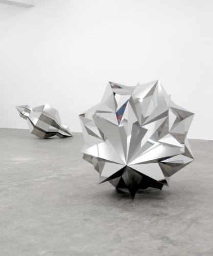 Timo Nasseri, Parsec #3, 2010 Polished stainless steel, Courtesy of the artist.