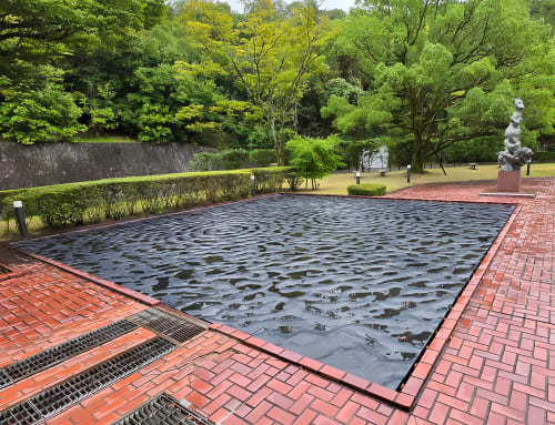 Installation view of Shaikha Al Mazrou, 'A throw of a dice will never abolish a chance' at 'Aichi Triennale: A Time Between Ashes and Roses'. Image courtesy of the artist and Lawrie Shabibi.