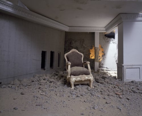 Wafaa Bilal, Chair, The Ashes Series, 2003-2013