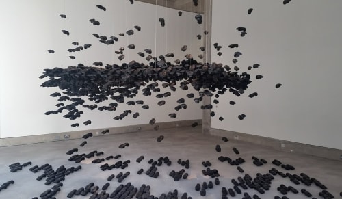Larissa Sansour, And They Covered the Sky Until It Was Black, 2017