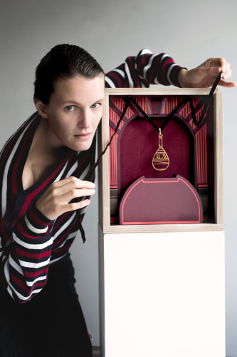 "Unstrung Mandolin", 2021, 18k gold, edition of 5 + 2 AP