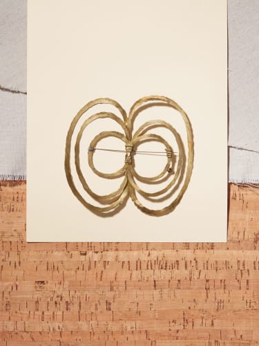 Alexander Calder, Brass Brooch, c. 1936.