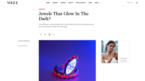 Jewels That Glow In The Dark?