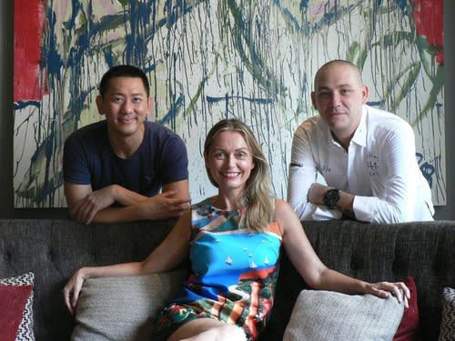 Botanical artist with Mamakan, Chef Ryan Clift and co-CEO (and artist) for Spa Esprit Group, Y/X aka Chua Koon Beng