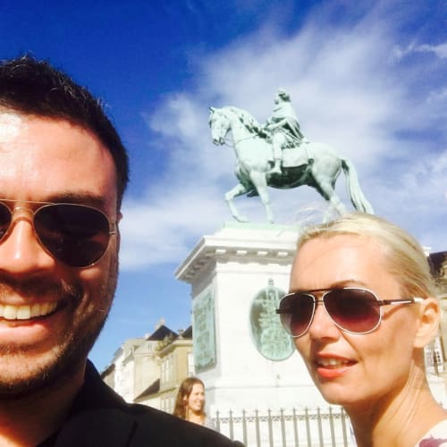 Quinten and Mamakan Oustrup Laureijs in Copenhagen, Summer 2016