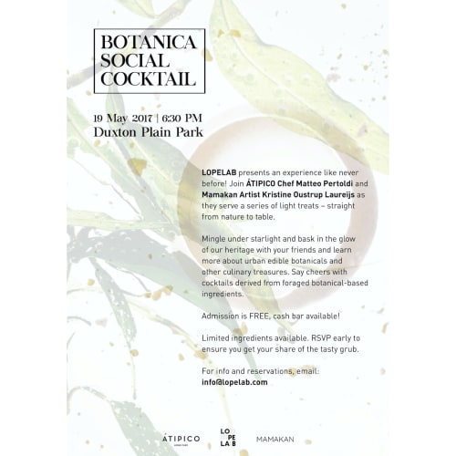 Botanica Singapore Social Cocktail
