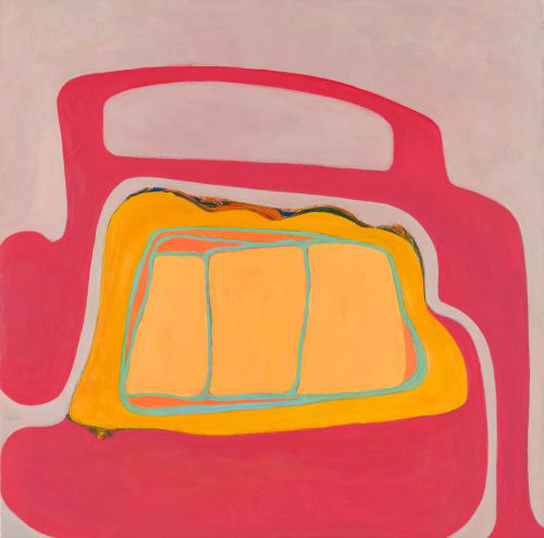 Abstract painting by Fran Shalom.