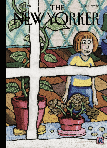 Roz Chast's The New Yorker Cover, Jun. 2020.