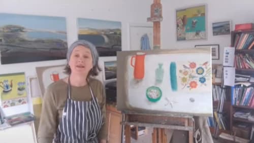 Gill Gathercole discusses her work from her studio at home near Sheffield.
