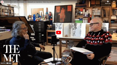 A Conversation with Dia al-Azzawi – On Calligraphy as Inspiration, 1960s Iraq, and the US Invasion