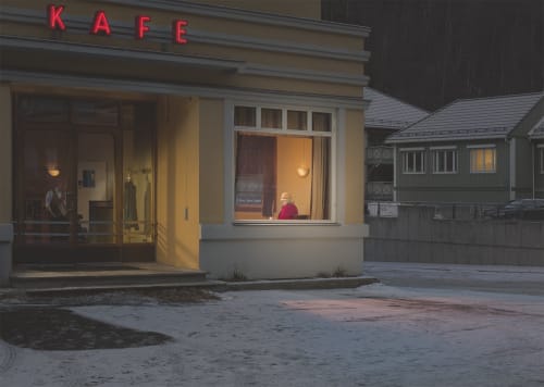 Ole Marius Joergensen Slow Night from Out into the cold world , 2019 Archival Pigment print 25 × 35 2/5 in 63.5 × 89.9 cm Edition 4/6 + 2 AP 35 2/5 × 49 1/5 in 89.9 × 125 cm