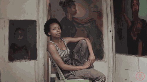 In the Studio with Florence Wangui