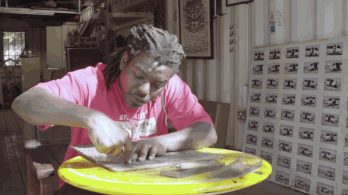 In the Studio with Dennis Muraguri