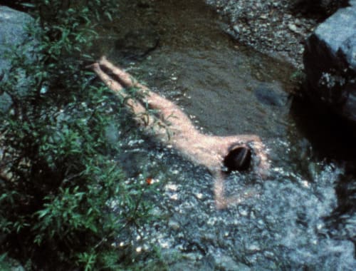 ANA MENDIETA, CREEK, 1974 © THE ESTATE OF ANA MENDIETA COLLECTION, LLC. COURTESY GALERIE LELONG & CO.