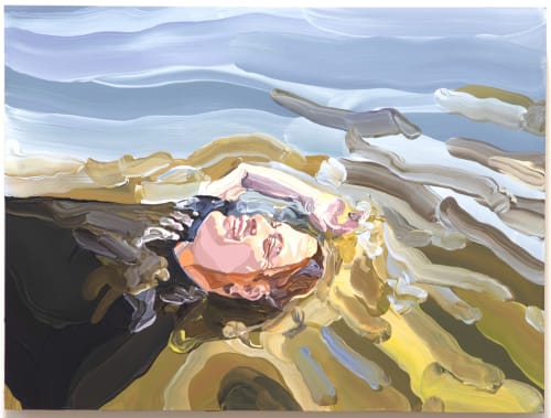 Thea Anamara Perkins Dylan Mooney, 2024 acrylic on board 30 x 40 cm