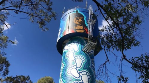 Logan mural pays tribute to Indigenous warriors