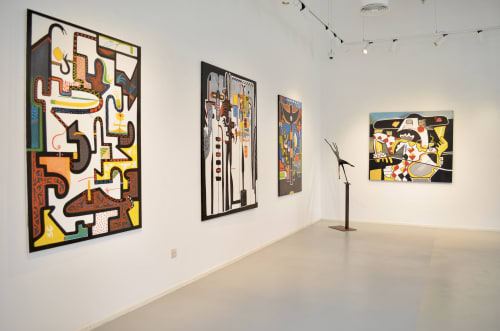 The Artistic Journey of Abol Atighetchi, New Exhibition Setup