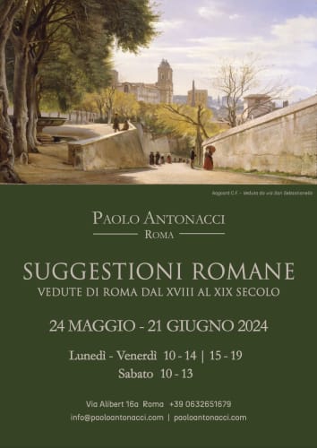 Suggestioni romane, Vedute di Roma dal XVIII al XIX secolo