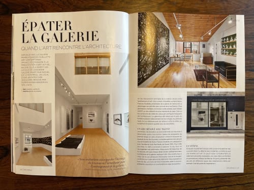 'Épater la galerie | Quand l'art rencontre l'architecture' Décormag automne 2021