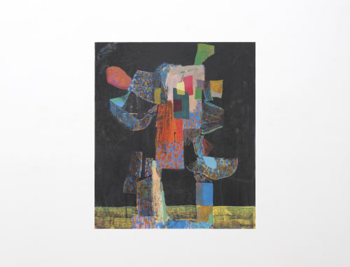Tomory Dodge, "Figure in a Landscape," (2020). Oil on canvas, 35 x 30 inches.