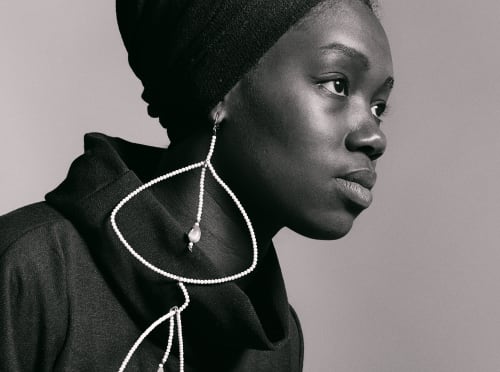 Kwame Brathwaite, Untitled (Nomsa with Earrings) (1964).