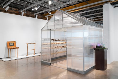Installation view, Carl Cheng: Nature Never Loses, The Contemporary Austin. Image courtesy of the artist and The Contemporary Austin. Photograph by Alex Boeschenstein.