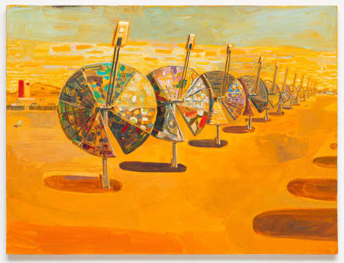 Lisa Sanditz, "Frito Lay Factory", 2012 Oil on canvas 30 x 40 in