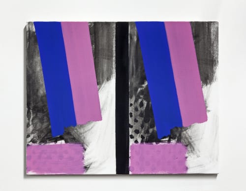 Bernard Piffaretti, Untitled (2015). Image courtesy of the artist and Philip Martin Gallery, Los Angeles.