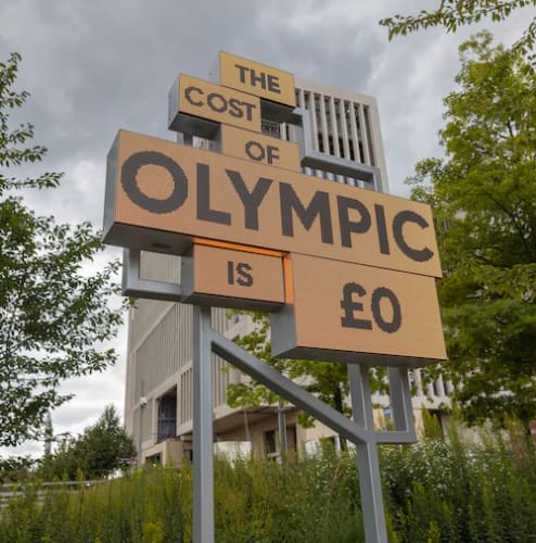 Fabio Lattanzi Antinori I Queen Elizabeth Olympic Park, London, UK, The Cost of Your Words