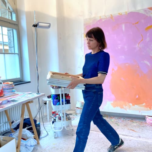 Yvonne Roberts Studio Image, courtesy of Yvonne Roberts