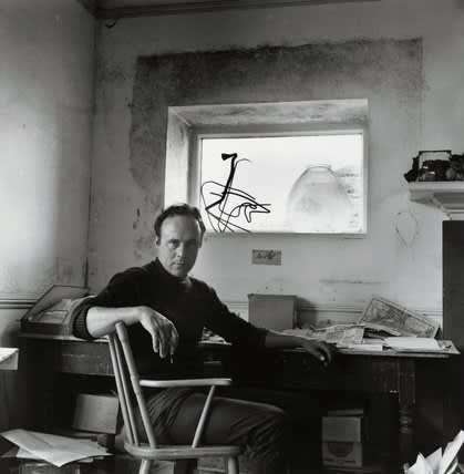 Patrick Heron photographed by Ida Kar in 1954