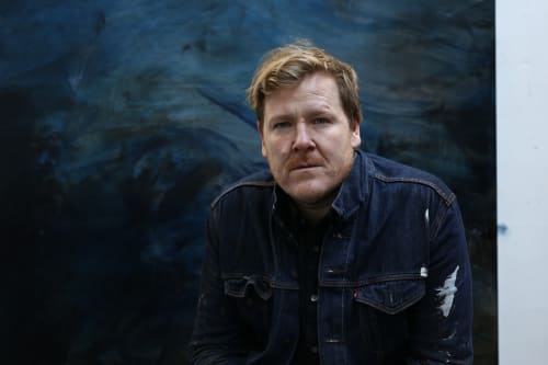 Jake Wood-Evans - In the studio