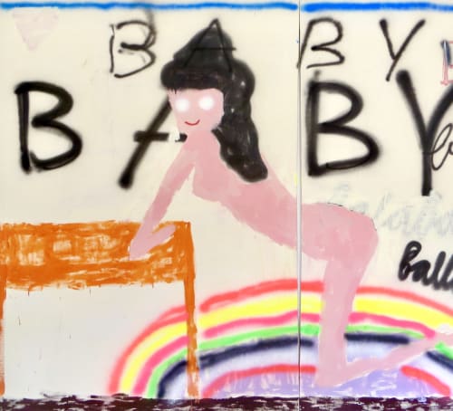 Gabrielle Graessle, baby balla balla (Detail), 2021