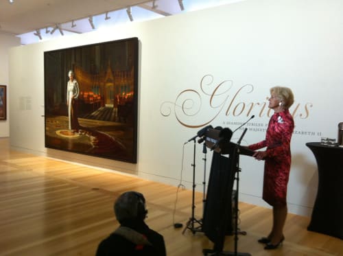 Glorious: A DIAMOND JUBILEE PORTRAIT OF HER MAJESTY QUEEN ELIZABETH II, The National Portrait Gallery of Australia
