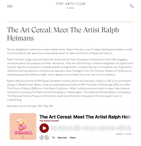The Art Cereal: Meet The Artist Ralph Heimans
