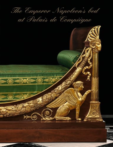 The Emperor Napoleon's bed at Palais de Compiègne, Limited Edition