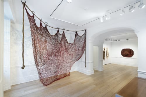Installation image, Antigone: Women in Fibre Art, Richard Saltoun Gallery London 2023