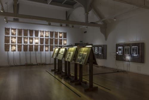 Installation View. Peter Kennard, Archive of Dissent, Whitechapel Gallery, 2024. Courtesy / Copyright of the artist and Whitechapel Gallery