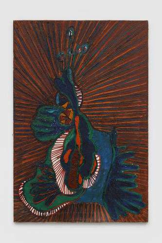 Totem, 1974, Oil on canvas