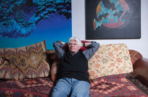 Roger Dean Exhibition 2001, Cork Street Galleries, London, UK
