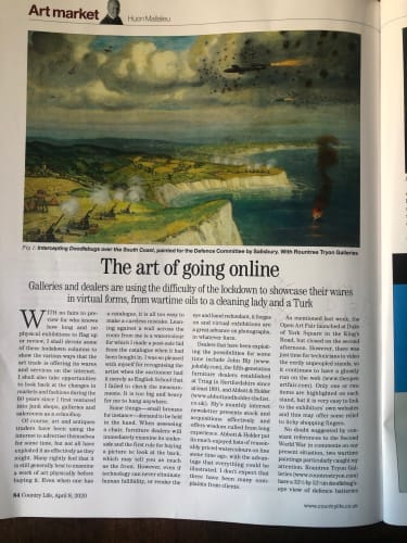The art of going online