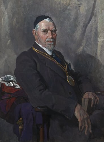 David Alison RSA, Portrait of Sir George Washington Browne PRSA, 1938-39, RSA Collections 