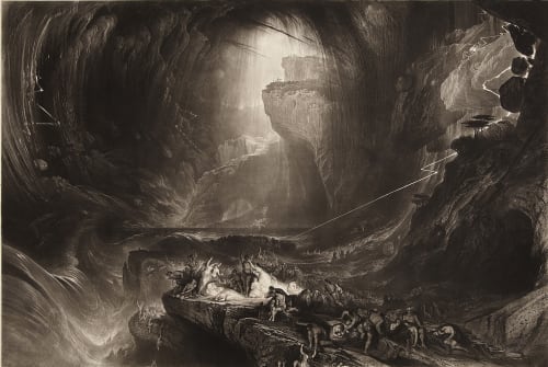 John Martin RA HRSA, The Deluge, 1828, RSA Collections