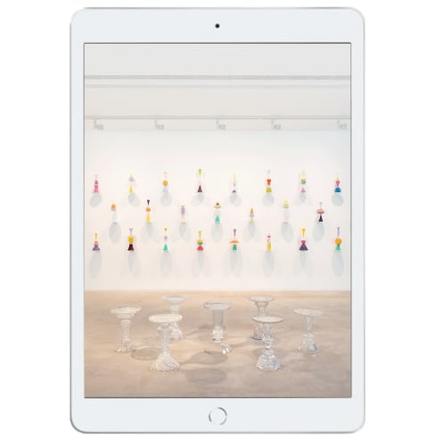 Edward Waring makes lolly-coloured crystal eye candy in his new exhibition