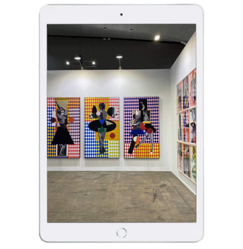 SIX HOTTEST BOOTHS AT MAF - BOOTH WITH MUSEUM-QUALITY WORKS, GALLERY SALLY DAN-CUTHBERT SALLY SMART AND MARION BORGELT O